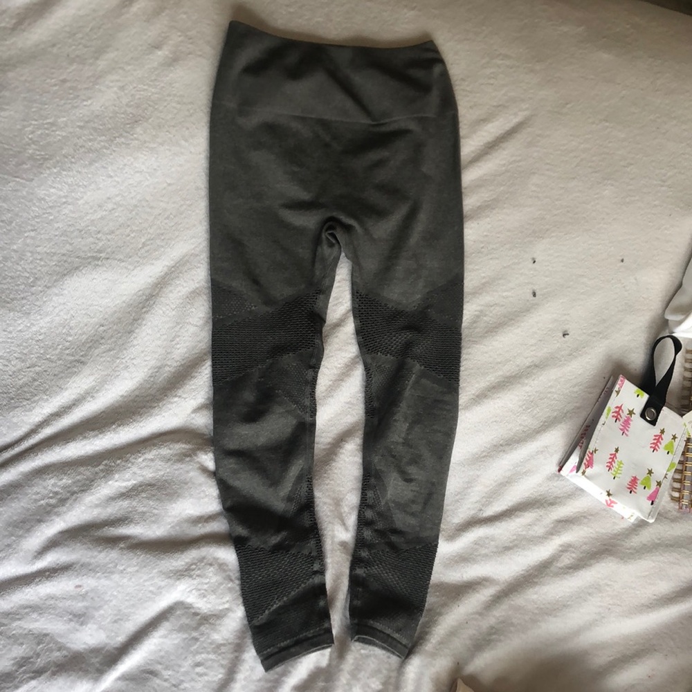 gray fablectics leggings